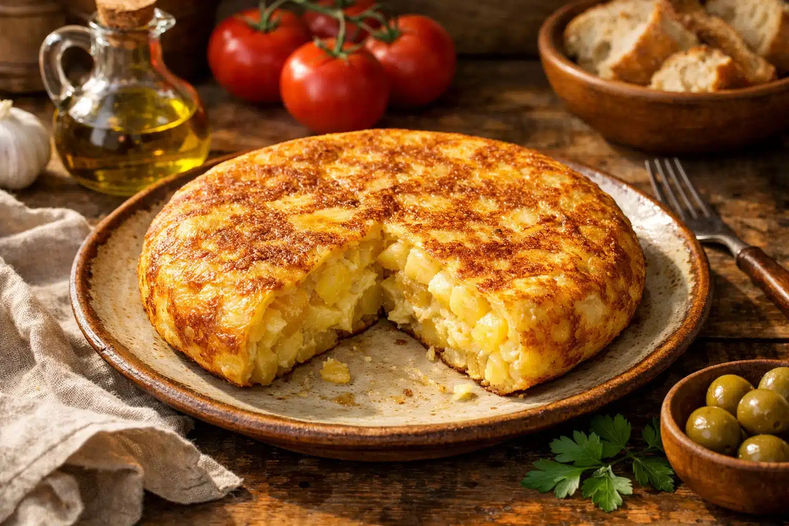 Spanish omelette recipe