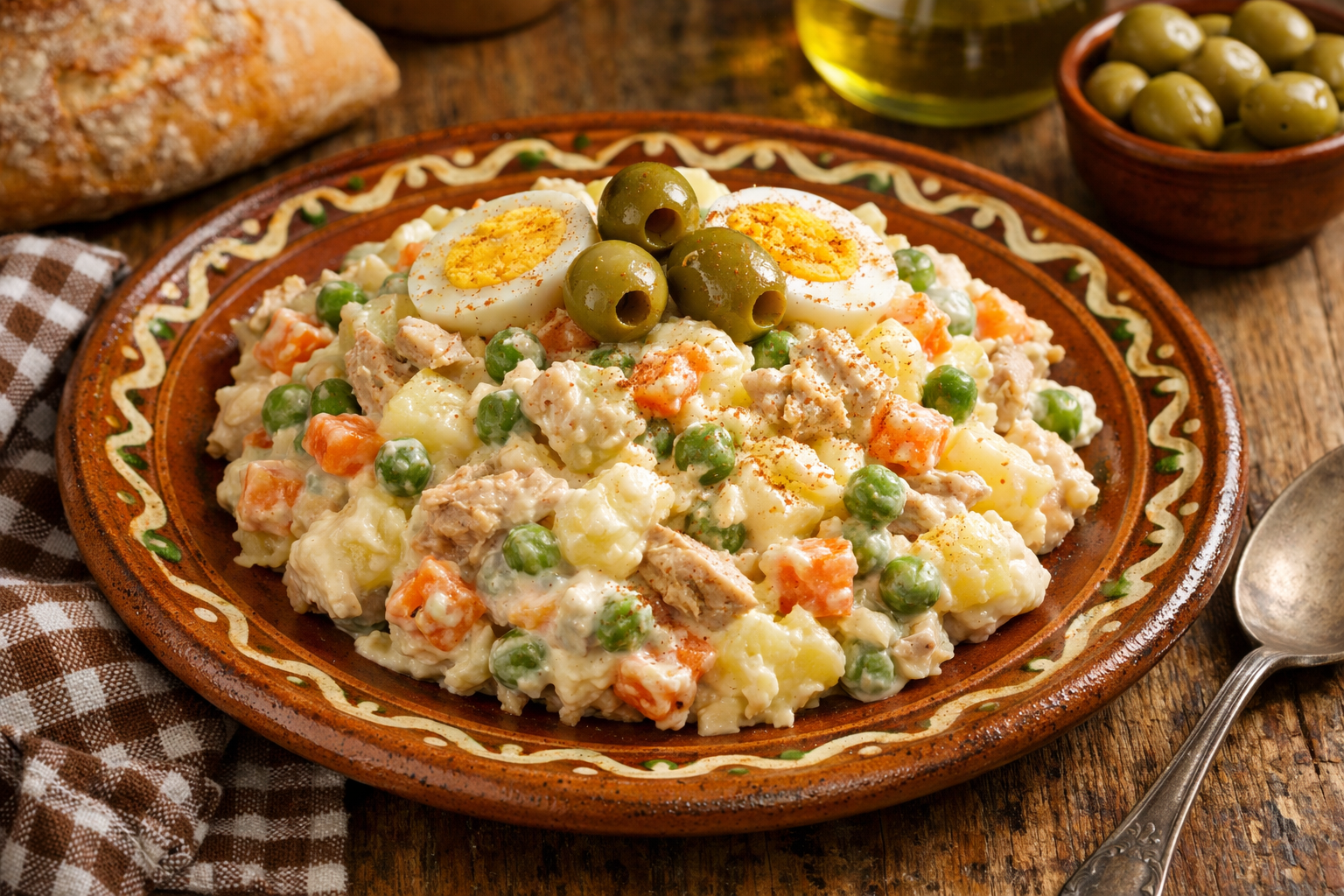 Russian Salad Recipe Creamy Spanish Ensaladilla Rusa