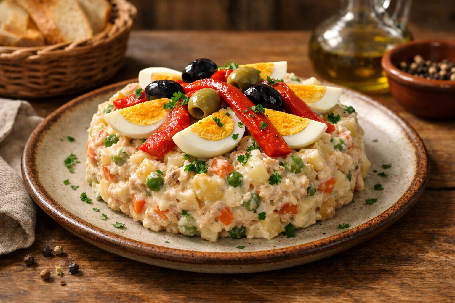 Russian salad recipe