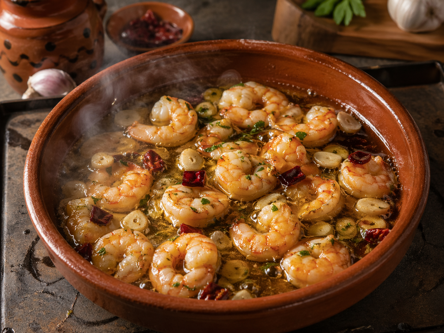 Add the shrimp