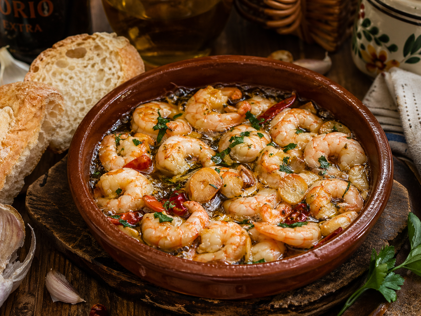gambas al ajillo