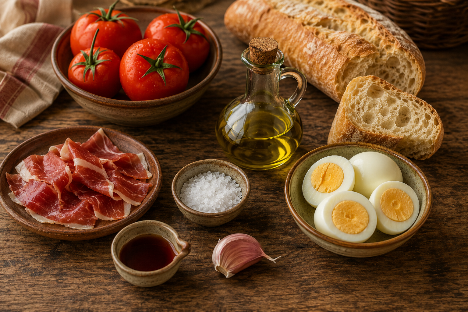Ingredients for This Salmorejo Recipe