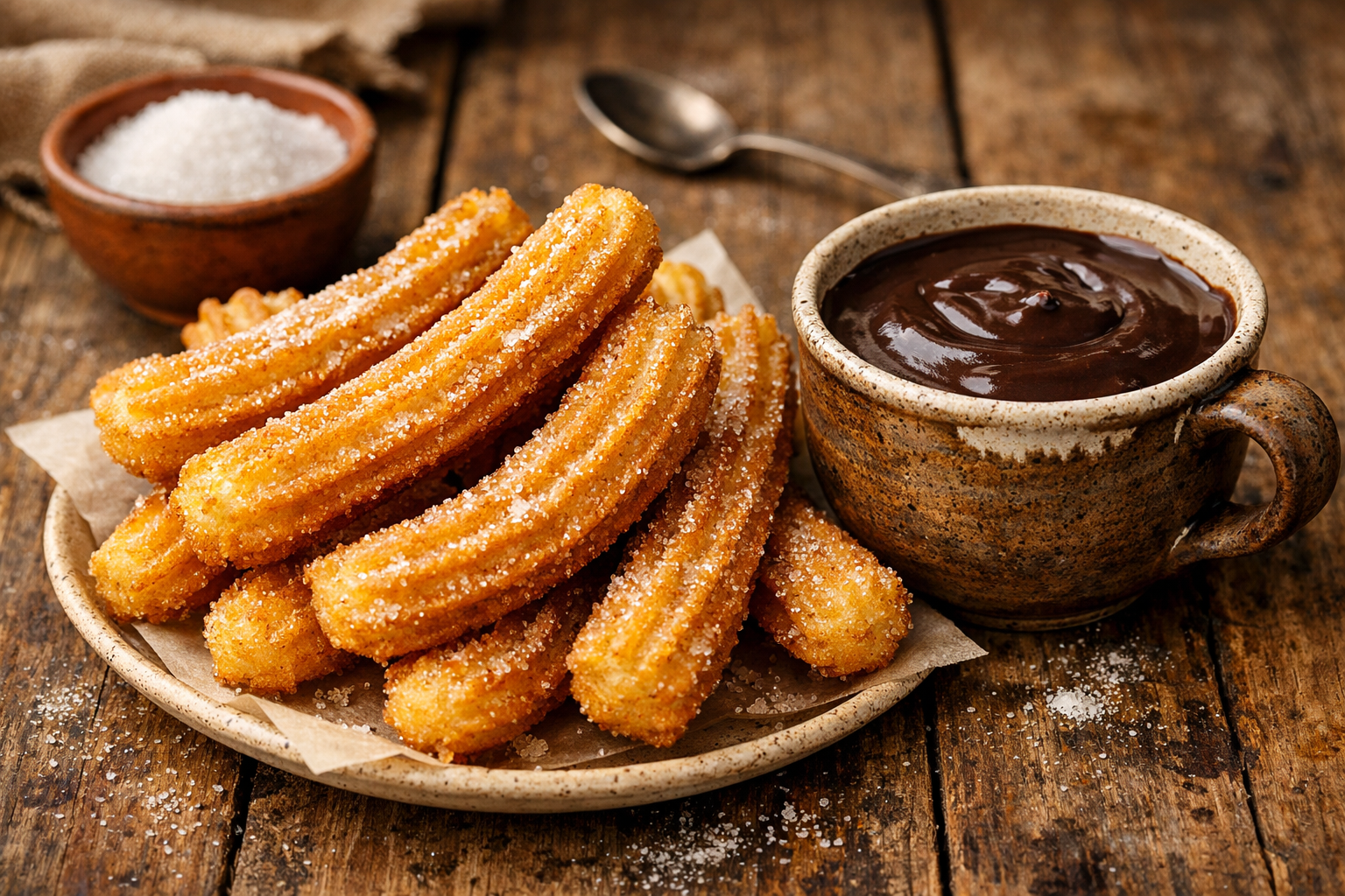 Spanish churros recipe