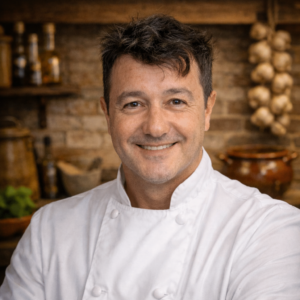 chef-en-una-cocina-rustica-acogedora