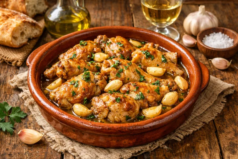 pollo al ajillo recipe