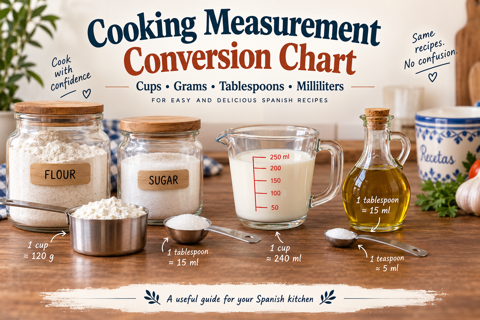 Cooking Measurement Conversion Chart