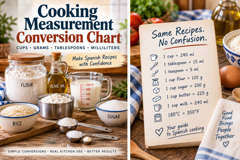 Cooking Measurement Conversion Chart