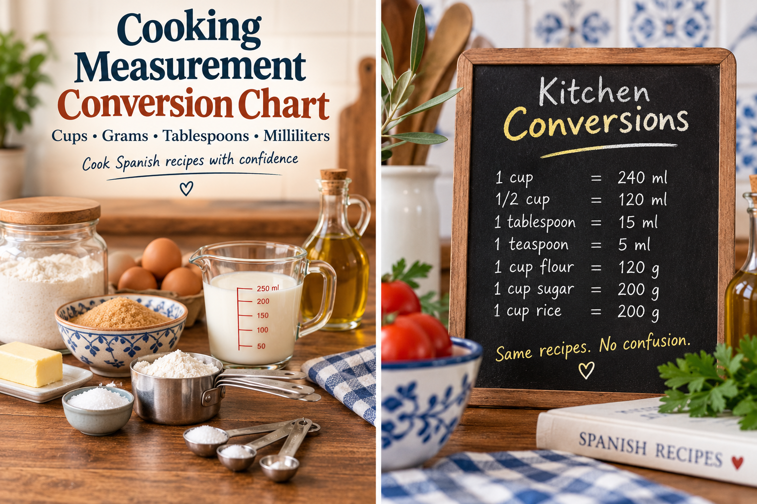 Cooking Measurement Conversion Chart