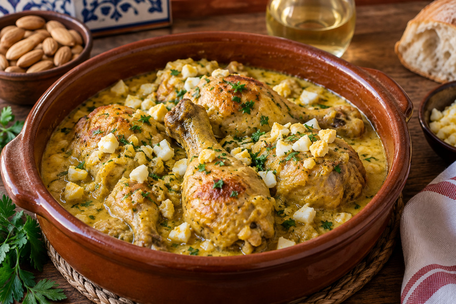 Spanish Chicken Pepitoria