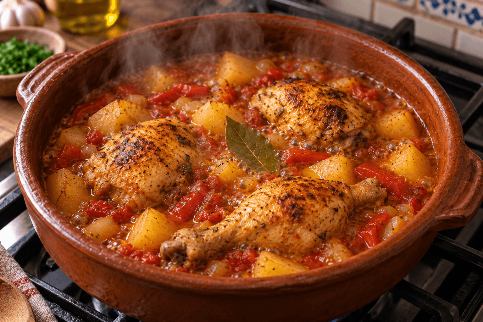 Spanish Chicken Stew