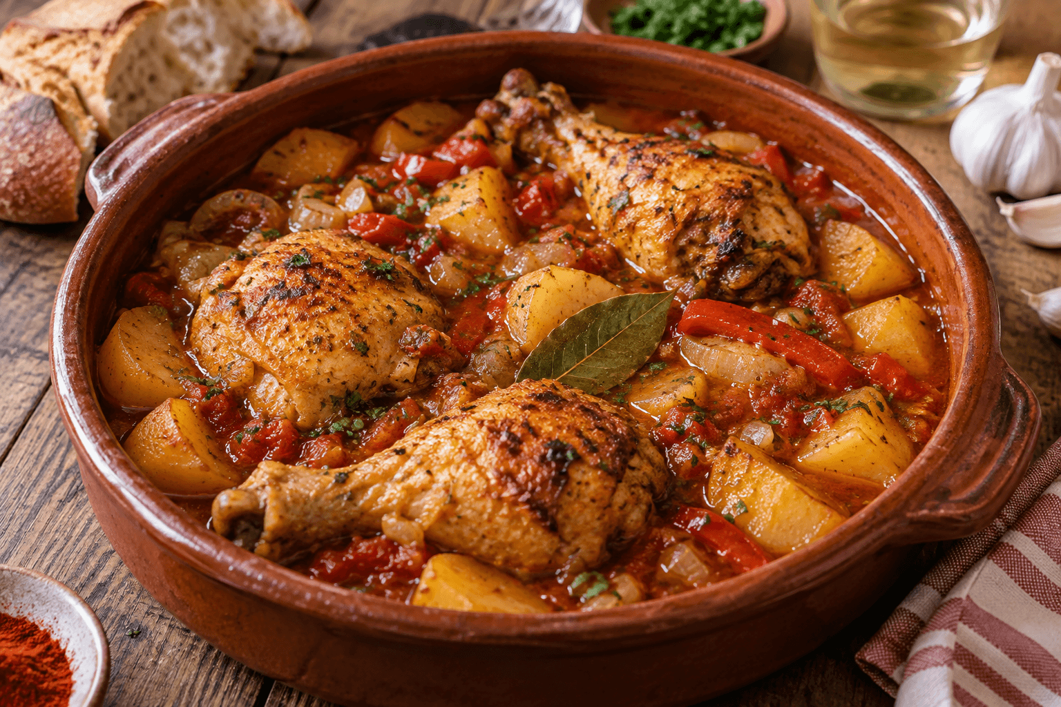 Spanish Chicken Stew